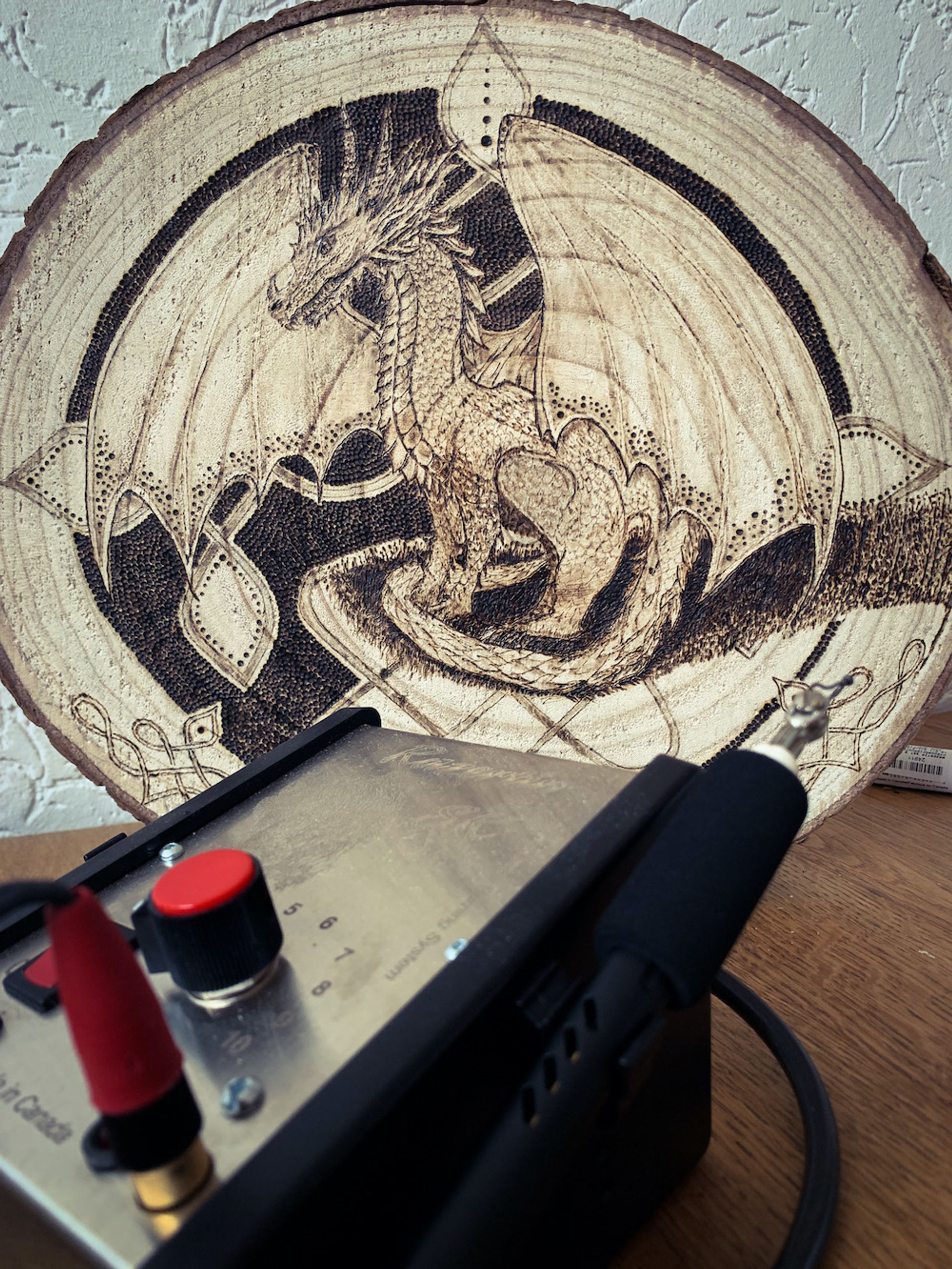 Pyrografie Draakpyro