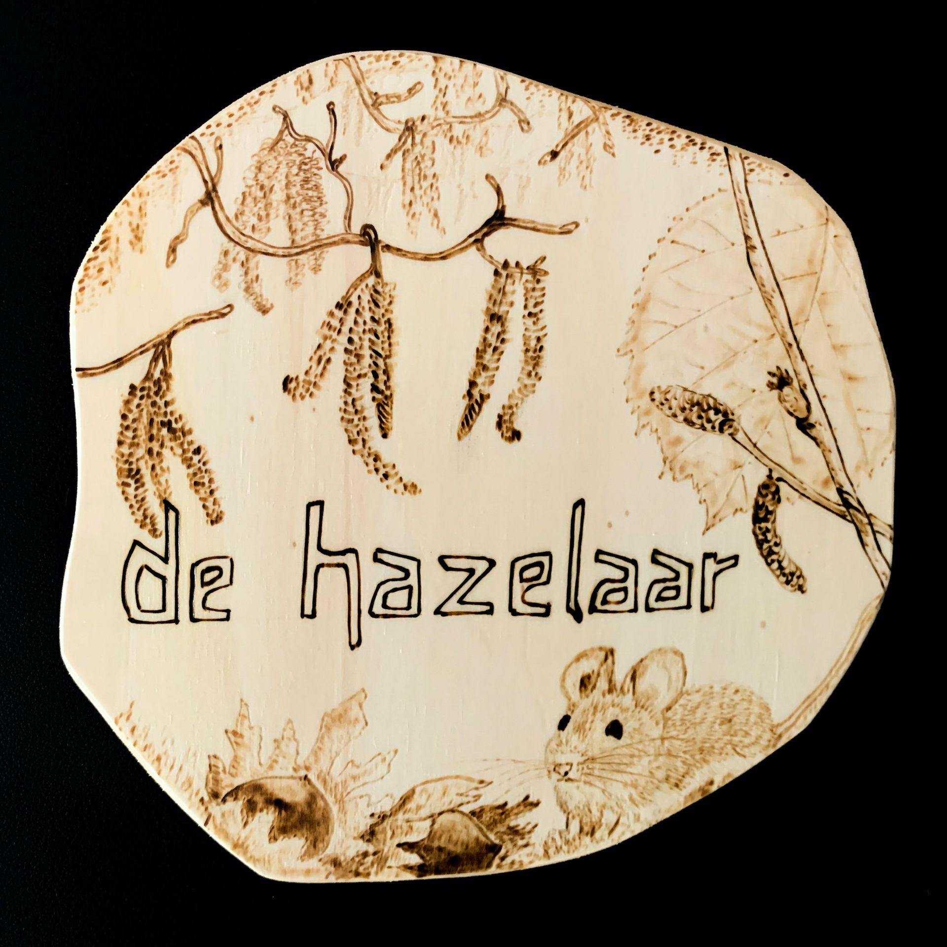 Pyrografie Hazelaar